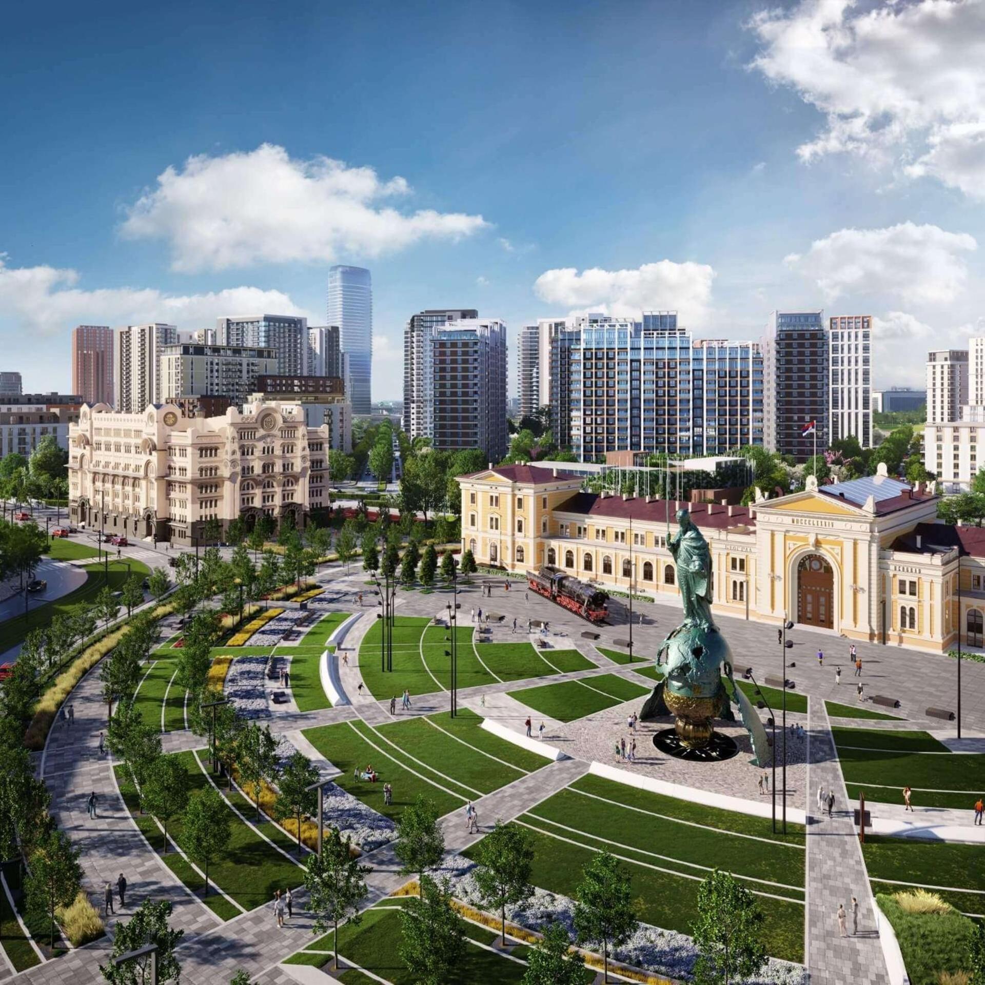 Central Square Apartments Belgrade Exterior photo